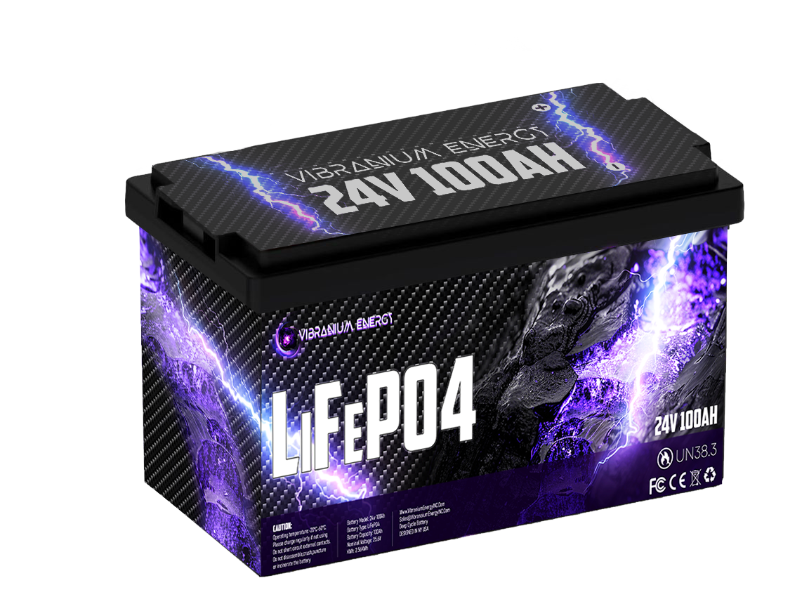 24V 100Ah Lithium Battery