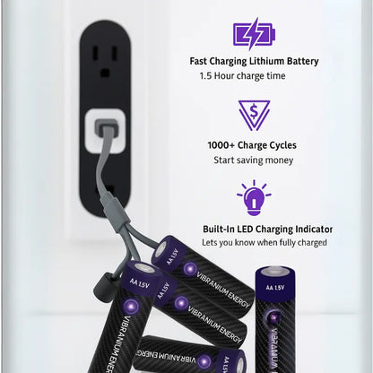 AA USB-C Rechargeable Batteries