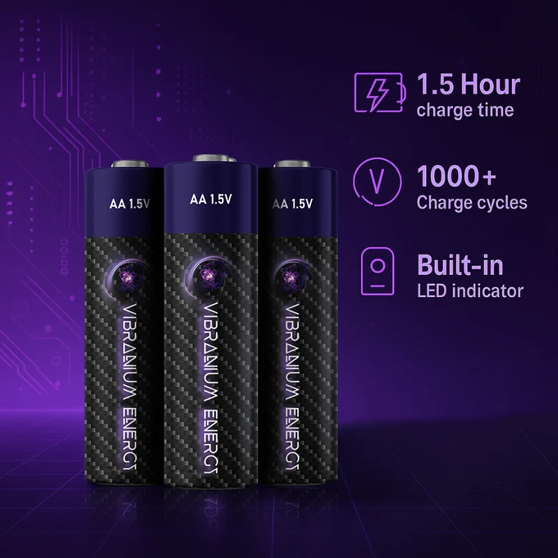 AA USB-C Rechargeable Batteries